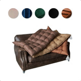 Futon Almofada Personalizada Colchonete Cores Solteiro Luxo