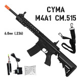 Fuzil Rifle Airsoft Elétrico Cyma M4a1 Cm515 Bivolt 6mm