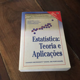 G159 - Estatística - Teoria E Aplicações - (não Vem O Cd-rom) - David M. Levine E Outros