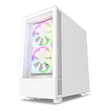 Gabinete Atx Gamer Nzxt H5 Elite Compact Branco Mid Tower