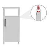 Gabinete Balcão Multiuso C/ Porta Branco Multivisão