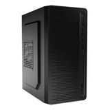 Gabinete Corporativo Bit Preto Painel Frontal Micro Atx