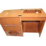 Gabinete De Máquina De Costura Tipo Singer Cedro