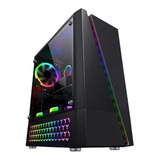 Gabinete Gamer Bg-018 Preto Bluecase Usb 3.0 C/ Led C/nfe