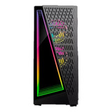 Gabinete Gamer Black Neon Mid Tower