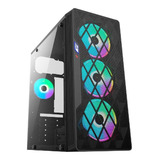 Gabinete Gamer Bluecase Bg-037 S/fans Vidro Mid Tower Usb