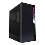 Gabinete Gamer C3tech Mt-g400bk C/ Lateral Full Acrílico Rgb
