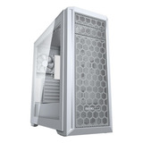 Gabinete Gamer Cougar Mx330-g Pro White, 1x Fan, Lateral Em