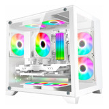 Gabinete Gamer K-mex Space Z Cg-w1ad Sem Fonte Branco