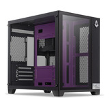 Gabinete Gamer Mancer Cv300 Purple Ed Mid-tower Lat De Vidro