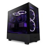 Gabinete Gamer Nzxt H5 Elite Preto Vidro Temperado Mid Tower