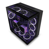 Gabinete Gamer Nzxt H9 Elite Preto Vidro Temperado Mid Tower