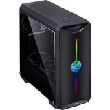 Gabinete Gamer Pcyes 1 Usb 3.0 Entrada Sd + Controle De Led