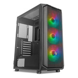 Gabinete Gamer Pichau Gadit L, Argb, Mid-t Lat De Vidro C/3f
