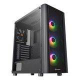 Gabinete Gamer Thermaltake V250 Tg Argb 4fans Vid Temp S/fon