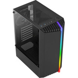 Gabinete Gamer Usb 3.0 Bionic Aerocool Top Rgb Atx Black