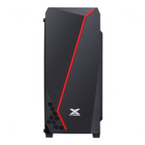 Gabinete Gamer Vinik Vx Gaming Lynx Lateral Acrilica Preto