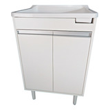 Gabinete Mdf 56cm Puxador Perfil Com