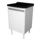 Gabinete Mdf De Lavanderia C/tanque Sifão Entregue Montado