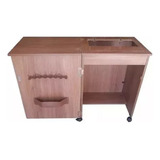 Gabinete Mesa Movel Maquina Costura Pretinha Antiga