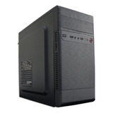 Gabinete Micro Atx Corporativo 2x Usb 2.0 Audio S/ Fonte Cor Preto