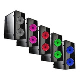 Gabinete Micro Atx Gamer Xway Acrilico 01146 Fonte 500 2xfan