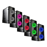 Gabinete Micro Atx Gamer Xway Acrilico 01146 Fonte 500 2xfan