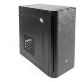 Gabinete Simples Basico Preto 2x Usb + Audio Frontal
