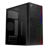 Gabinete Tgt G250 Mid Tower Lateral Acrilico Fita Led Cor Preto