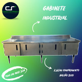 Gabinete/balcão Industrial Seco Em Inox 304