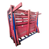 Gaiola Bovina Modelo V Tronco De Contenção Barras De Pesagem