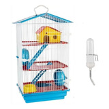 Gaiola Casinha Para Hamster 3 Andares Completa Promoção