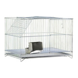 Gaiola Coelho Porquinho India Roedores Prata 60x40x40