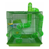 Gaiola Hamster 2 Andares Labirinto P/ Roedores American Pets