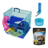 Gaiola Hamster Pequeno Pop Azul 2