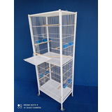 Gaiola Para Calopsita Ring Neck Agapornis Manso Cor Azul