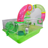 Gaiola Para Hamster, Ratos - Mouse Plus Tubos Divertidos Cor Branco