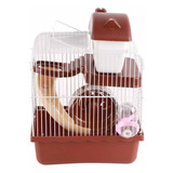 Gaiola Para Hamster De 2 Camadas, Espaço Amplo, Design De Ch