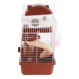 Gaiola Para Hamster De 2 Camadas, Espaço Amplo, Design De Ch