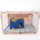 Gaiola Para Porquinho Da Índia De Mini Coelhos Espaçosa 