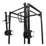 Gaiola Power Rack + Jammer Arms Com Regulagem + J-hook