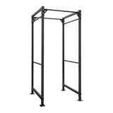 Gaiola Power Rack + Suporte J-hook + Suporte Proteção Barra