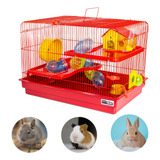 Gaiola Safari Completa Para Hamster 2 Andares E Labririnto