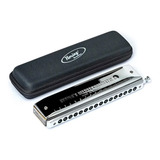 Gaita De Boca Chromatic Deluxe Hering 64 Vozes Dó 6164c