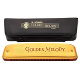 Gaita Diatônica Hohner Golden Melody Tremolo 2416/40 C Dó