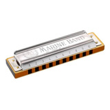 Gaita Harmônica Diatônica Hohner Marine Band 1896/20 C (dó)