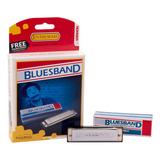 Gaita Harmonica Hohner Blues Band Em C (dó)