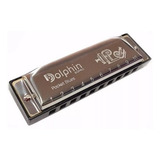 Gaita Profissional De Boca Dolphin Pocket Blues Em Dó
