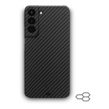 Galaxy S21 Capa Fibra Carbono Kevlar Fina Leve Premium Luxo