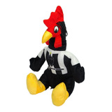 Galo Mascote Time Atlético Futebol Pelúcia Colorida P2